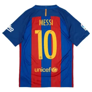 Messi Barcelona Retro Jersey 2016/17 Home - Red/Blue