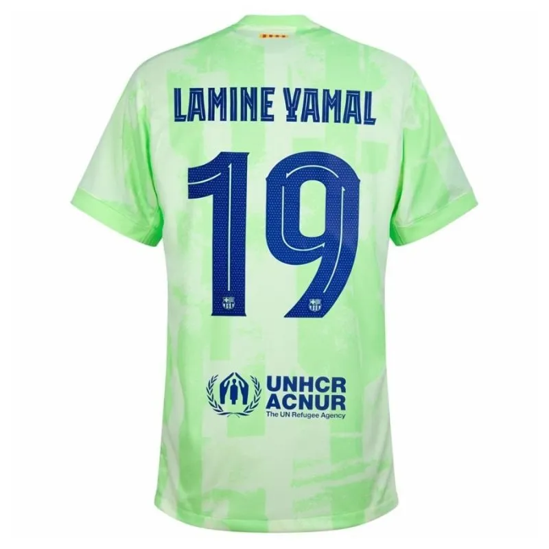 Maillot troisième du FC Barcelona LAMING YAMAL 2024/25 - Vert