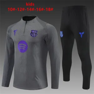 Barcellona 2025/26 Set Sportivo Bambino grigio