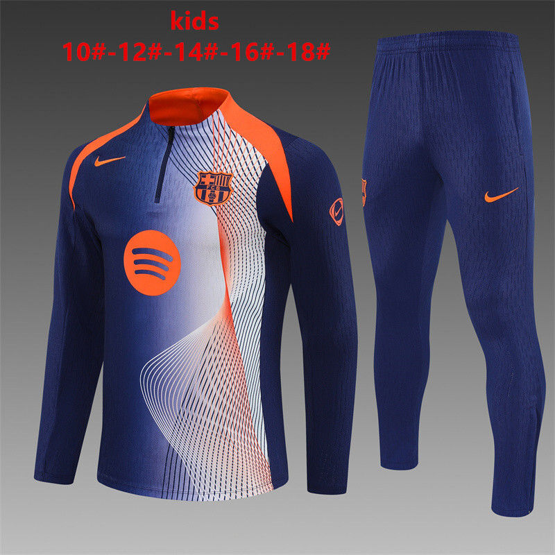 Barcelona 2025/26 Conjunto Deportivo Infantil azul