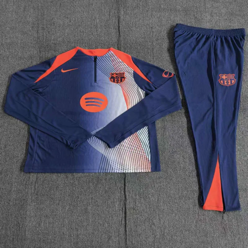 Barcelona 2025/26 Conjunto Deportivo Infantil azul