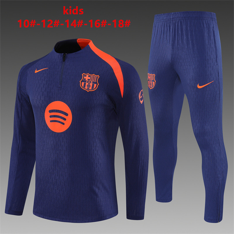 Barcelona 2025/26 Conjunto Deportivo Infantil azul