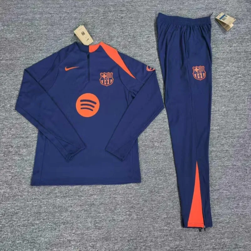 Barcelona 2025/26 Conjunto Deportivo Infantil azul