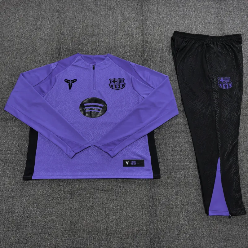 Barcelona 2025/26 Conjunto Deportivo Infantil morado
