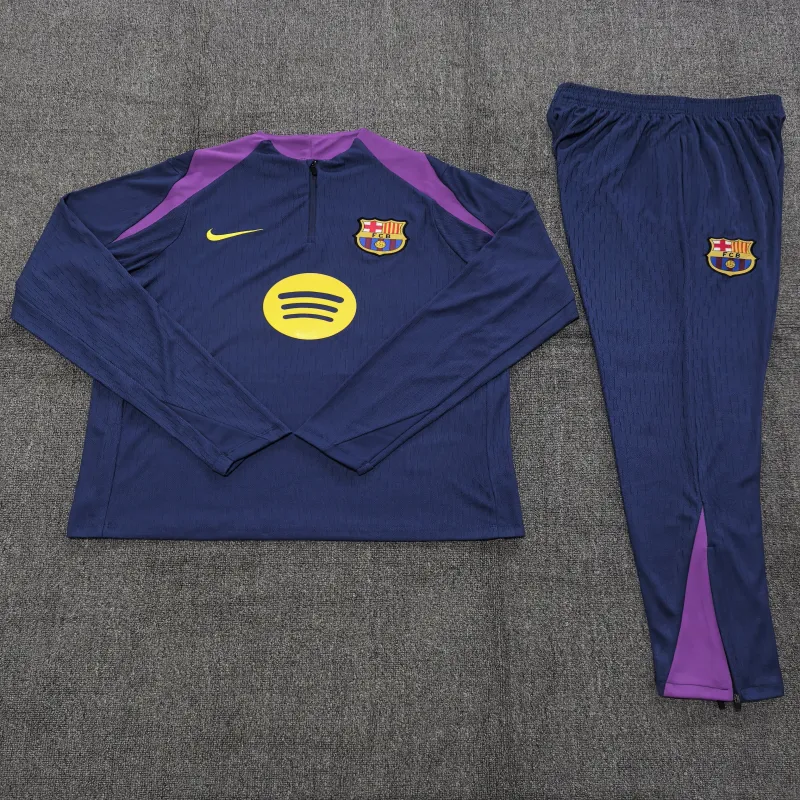 Barcelona 2025/26 Conjunto Deportivo Infantil morado