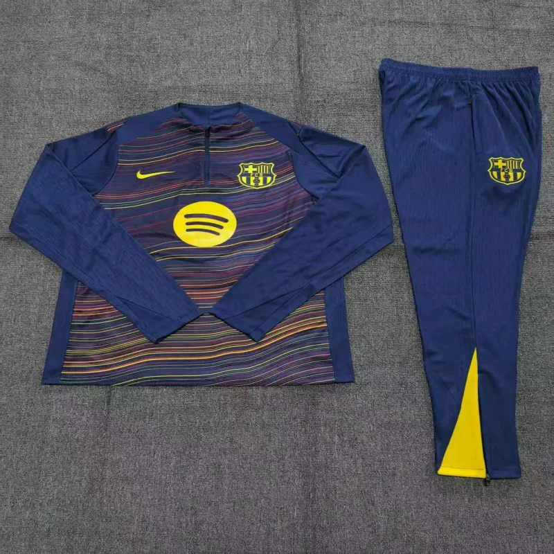 Barcelona 2025/26 Conjunto Deportivo Infantil morado