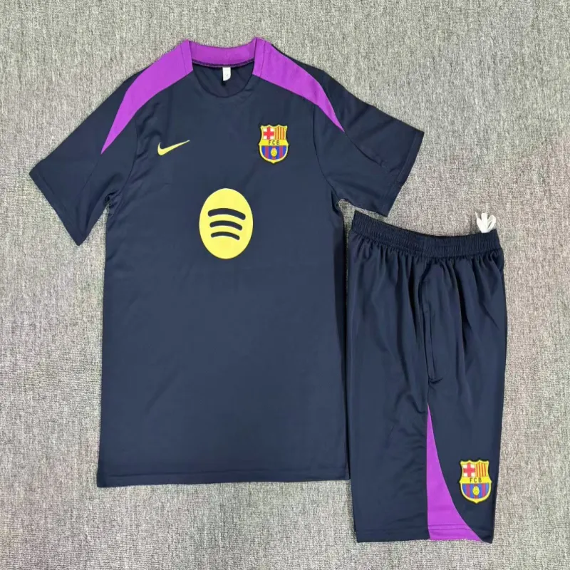 Barcelona 2025/26 Kinder Trainingsanzug blau