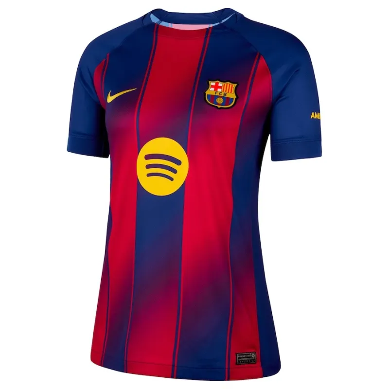 Barcelona 2025/26 Damen-Heimtrikot - Rot/Blau