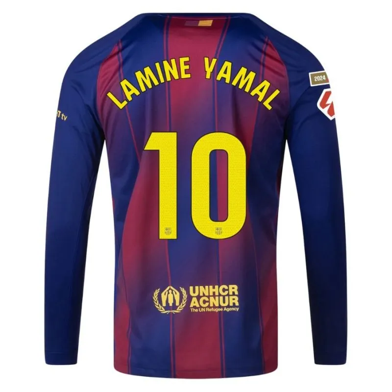 Barcelona Heimtrikot Langarm 2025/26 YAMAL