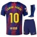 Ensemble de maillot enfant à domicile du FC Barcelone YAMAL 2025/26 - Rouge/Bleu