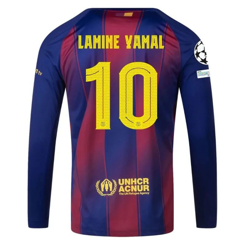 Barcelona Heimtrikot Langarm UCL 2025/26 YAMAL
