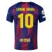 Ensemble de maillot enfant à domicile UCL du FC Barcelone YAMAL 2025/26 - Rouge/Bleu