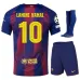 Ensemble de maillot enfant à domicile UCL du FC Barcelone YAMAL 2025/26 - Rouge/Bleu