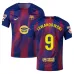 Camiseta en casa infantil del FC Barcelona LEWANDOWSKI 2025/26 - Rojo/Azul