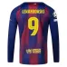 Barcelona Heimtrikot Langarm UCL 2025/26 LEWANDOWSKI
