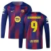 Barcelona Heimtrikot Langarm UCL 2025/26 LEWANDOWSKI