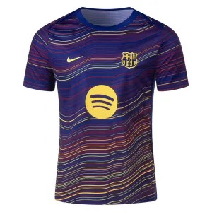 Camiseta de prepartido del FC Barcelona 2025/26 - Azul