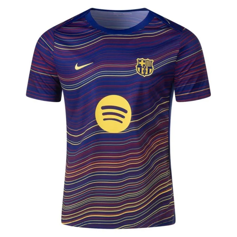 Camiseta de prepartido del FC Barcelona 2025/26 - Azul