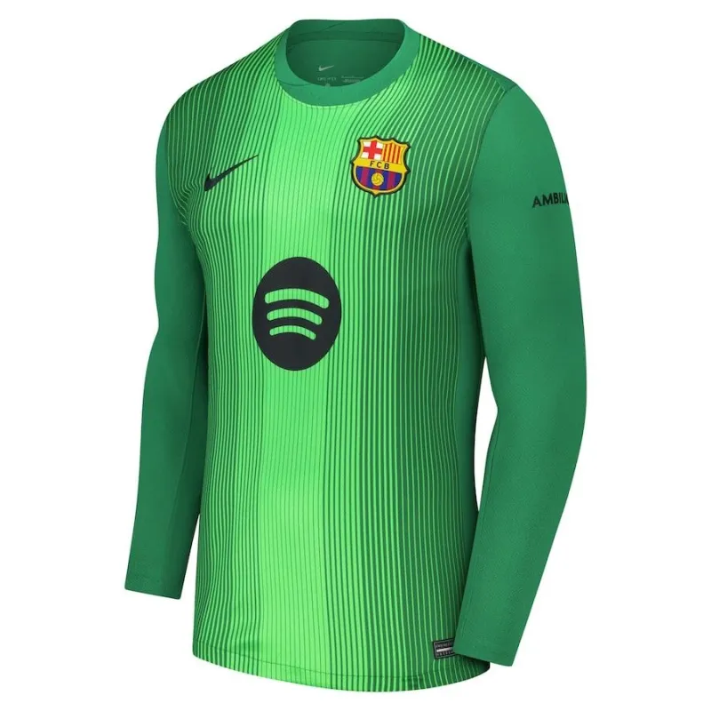 Camiseta de manga larga del portero del FC Barcelona 2025/26 - Verde
