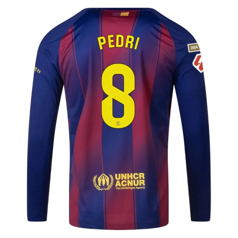 Barcelona Heimtrikot Langarm 2025/26 PEDRI