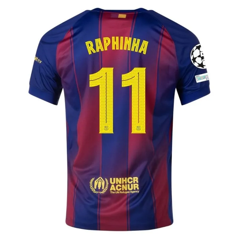 Barcelona Heimtrikot UCL 2025/26 RAPHINHA
