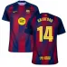Camiseta infantil de casa de RASHFORD del Barcelona 2025/26 - Rojo/Azul