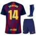 Barcelona RASHFORD 2025/26 Heim-Kinder-Trikot-Set - Rot/Blau