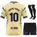 Ensemble de maillot extérieur enfant YAMAL UCL du FC Barcelone 2025/26 - Beige