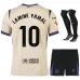 Barcelona YAMAL 2025/26 Conjunto Visitante Infantil - Beige