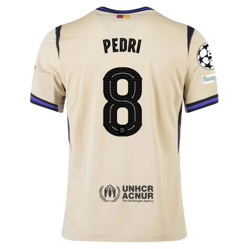 Barcelona Auswartstrikot UCL 2025/26 PEDRI 