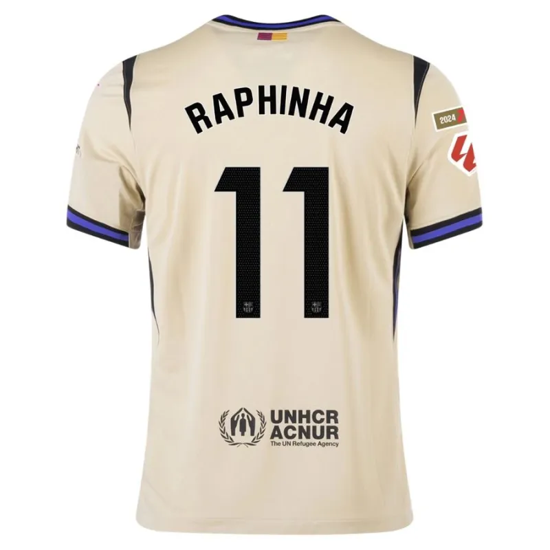 Camiseta Barcelona visitante 2025/26 RAPHINHA