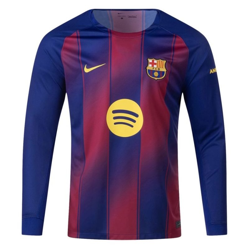 Camiseta Barcelona Local Manga Larga 2025/26
