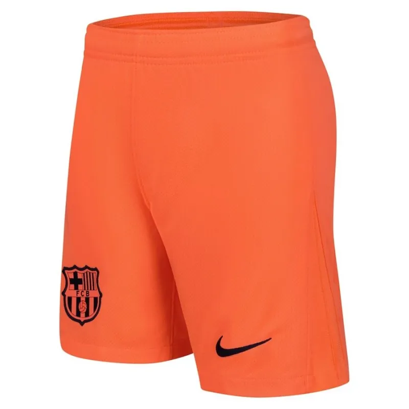 Ensemble Maillot Third Enfant de Barcelone PEDRI 2025/26 - Orange