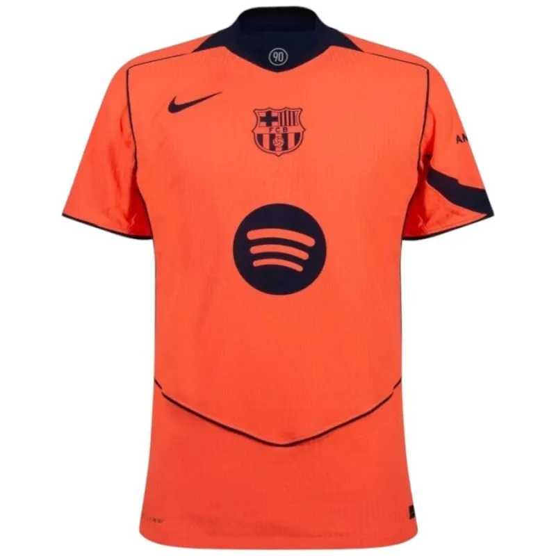 Ensemble Maillot Third Enfant de Barcelone RAPHINHA 2025/26 - Orange