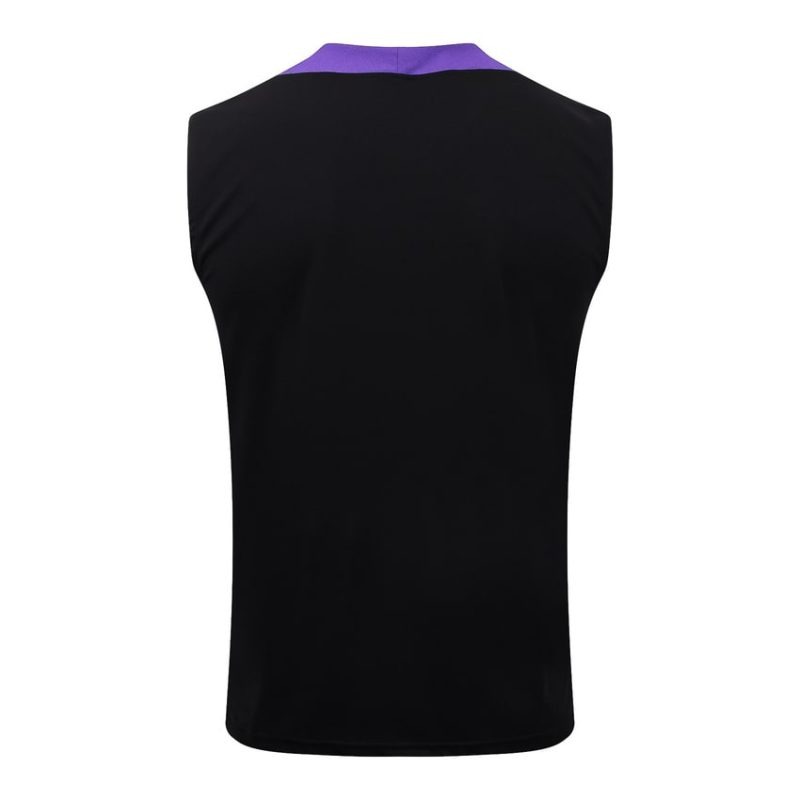 Barcelona 2025/26 Shorts und Tank Set Schwarz Lila