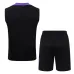 Barcelona 2025/26 Shorts und Tank Set Schwarz Lila