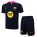Barcelona 2025/26 Trainingsshirt + Shorts - Schwarz/Rosa
