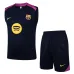 Barcelona 2025/26 Shorts und Tank-Top Set - Schwarz/Rosa