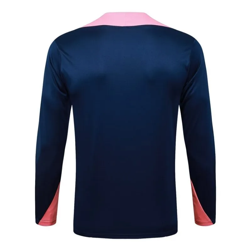 Barcelona 2025/26 Trainingsanzug - Blau/Rosa