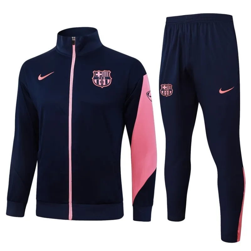 Barcelona 2025/26 Sportjacke - Blau/Rosa