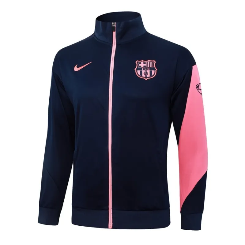 Barcelona 2025/26 Sportjacke - Blau/Rosa