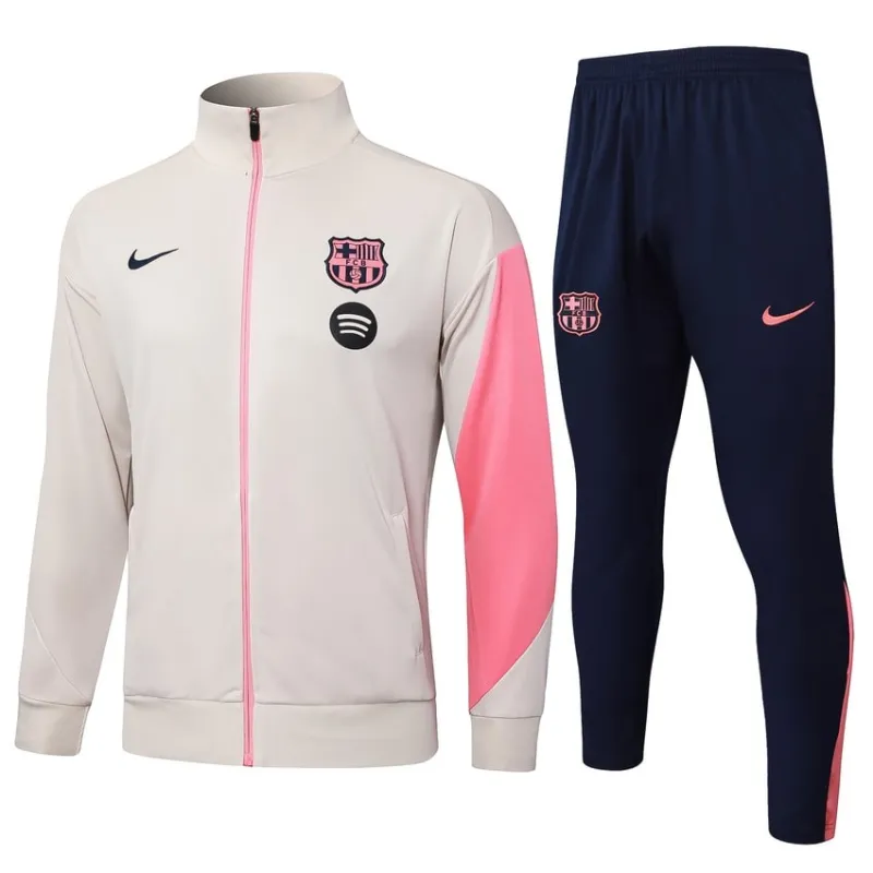 Barcelona 2025/26 Sportjacke - Beige/Rosa