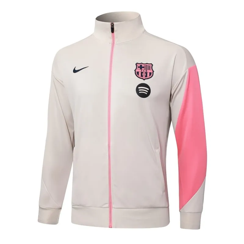 Barcelona 2025/26 Sportjacke - Beige/Rosa