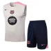 Barcelona 2025/26 Shorts und Tank-Top Set - Beige/Rosa