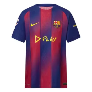 Barcelona X Ed Sheeran 2025/26 Heimtrikot Kollaboration - Rot/Blau