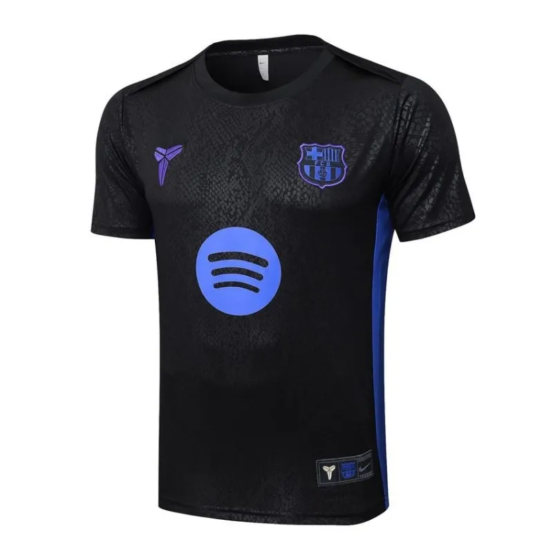 Barcelona 2025/26 Trainings Trikot + Shorts - Schwarz/Blau
