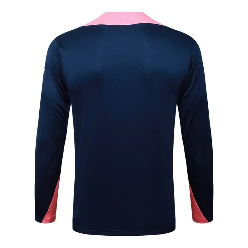 Barcelona 2025/26 Trainingsanzug - Blau/Rosa