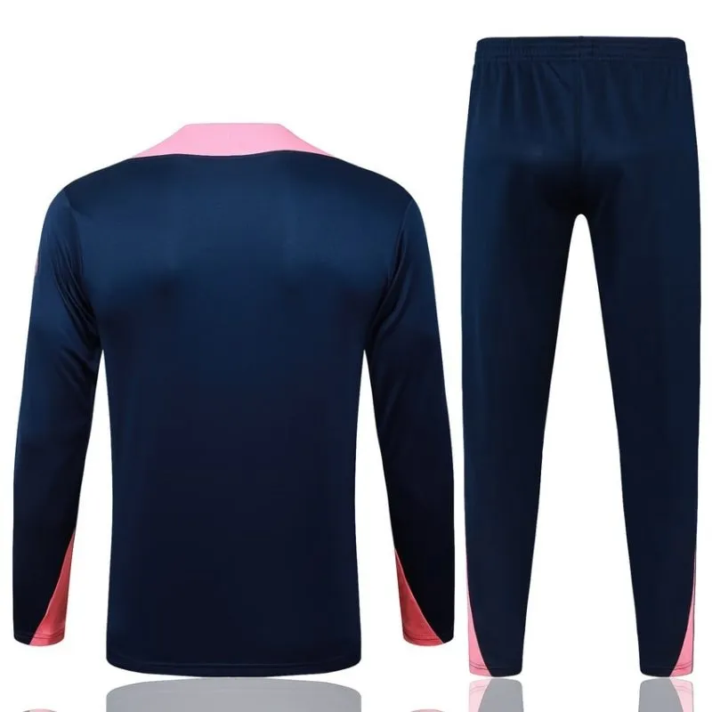 Barcelona 2025/26 Trainingsanzug - Blau/Rosa