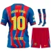 Barcelona LAMINE YAMAL 2025/26 Viertes Kinder-Set Trikot - Blau/Rot