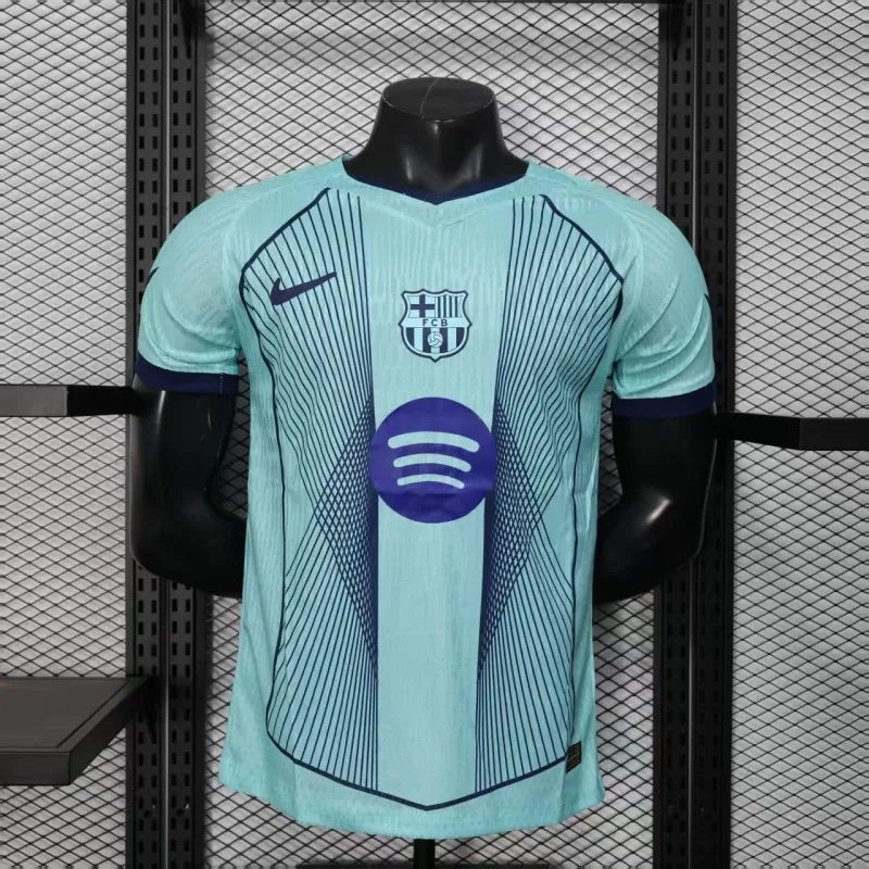 FC Barcelone Maillot de Joueur Édition Spéciale 2025/26 - Cyan